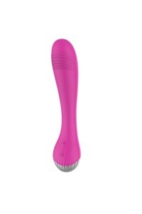 Vibratore classico ricaricabile rosa