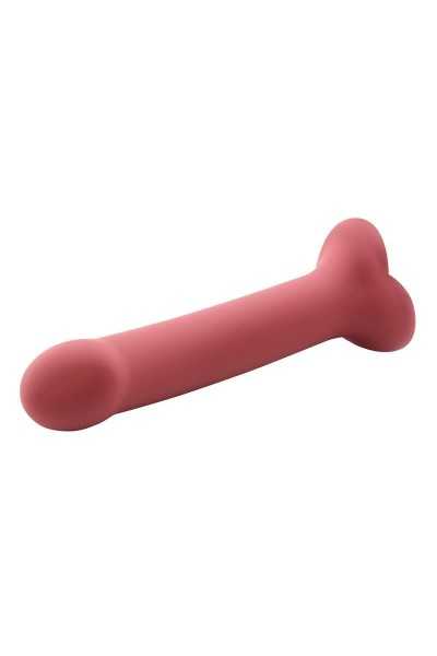 Dildo iper flessibile Bouncy 16,5 cm borgogna