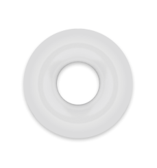 Anello fallico flessibile 4,5 cm trasparente