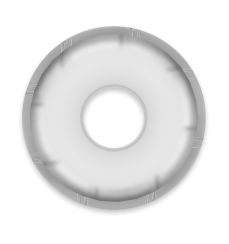 Anello fallico flessibile 5 cm PR11 trasparente