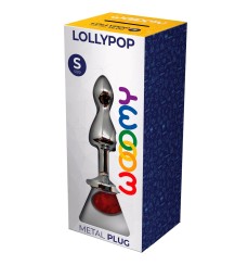 Plug anale Lollypop rosso