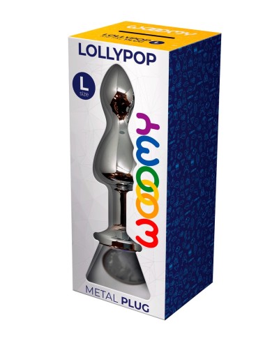 Plug anale Lollypop trasparente