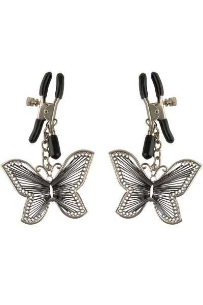 Morsetti per capezzoli Butterfly Nipple Clamps