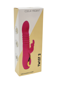 Vibratore rabbit Twist 2 rosa