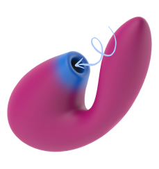 Vibratore punto G e succhia clitoride Rush