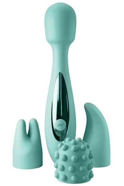 Stimolatore wand con testine intercambiabili Canna