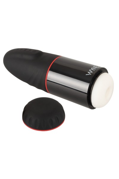 Masturbatore aspirante e vibrante 02