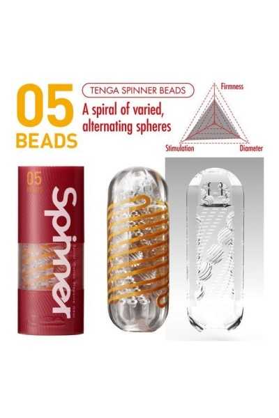 TENGA SPINNER MASTURBADOR BEADS