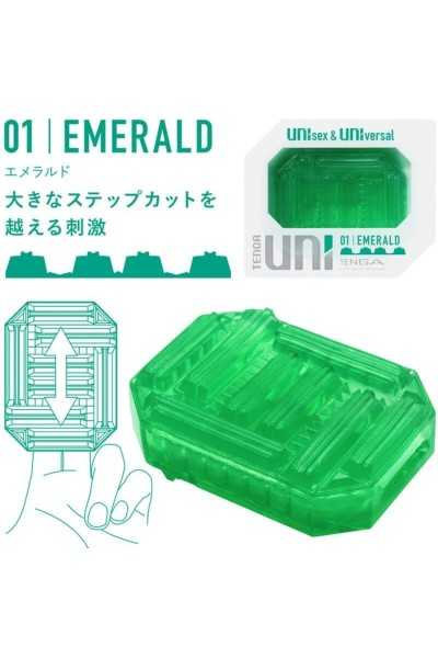 Masturbatore ditale Uni Emerald