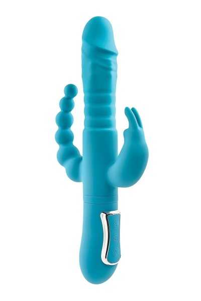 Vibratore Thrusting Triple Joy Rabbit