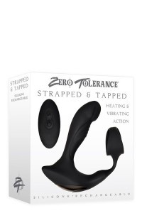 Stimolatore prostatico con anello fallico Strapped & Tapped