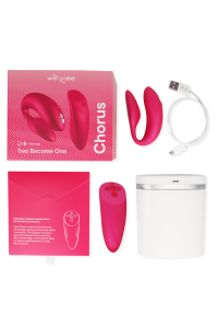 Vibratore per coppia Chorus rosa