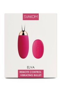 Uovo vibrante Elva rosa