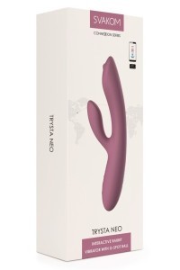 Vibratore rabbit Trysta viola