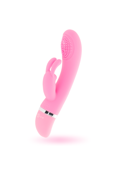 INTENSE SUSY VIBRADOR OSCILANTE SILICON RABBIT ROSA