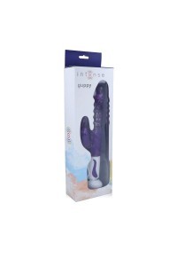 Vibratore rabbit rotante Guppy viola