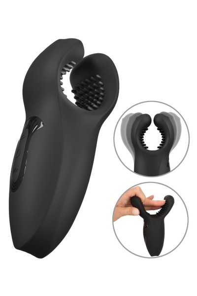 Masturbatore con vibrazione e ali mobili