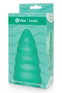 Plug anale Twist verde