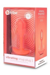 Vibratore anale Snug 1 arancione