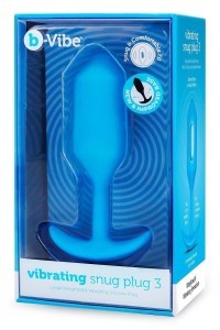 Vibratore anale Snug 3 blu