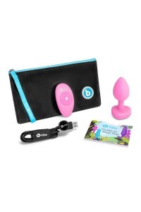 Plug anale Vibrating Herrt rosa