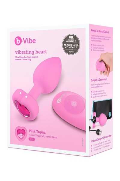 Plug anale Vibrating Herrt rosa