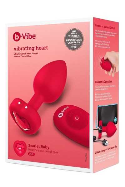 Plug anale Vibrating Herrt rosso