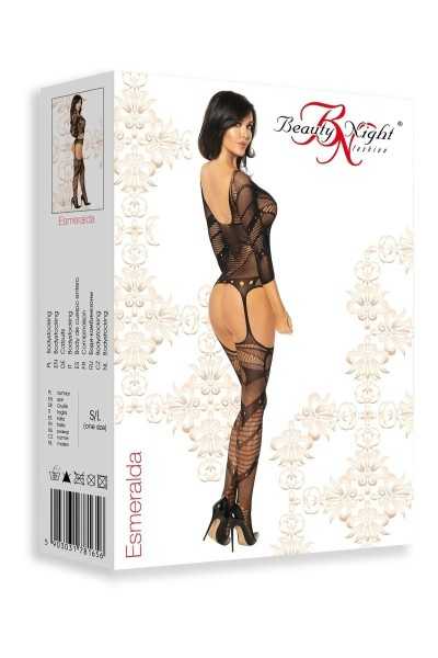 Bodystocking aperta Esmeralda