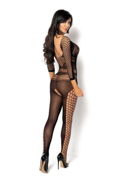 Bodystocking aperta all'inguine Lucelia