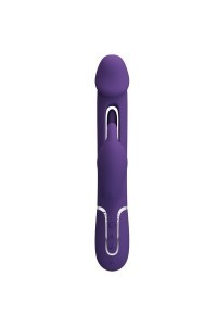 Vibratore rabbit multifunzioni Kampas viola