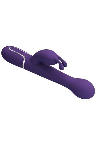 Vibratore rabbit multifunzioni Dejon viola