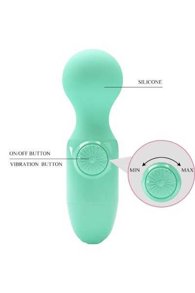 Mini stimolatore wand Little cute verde