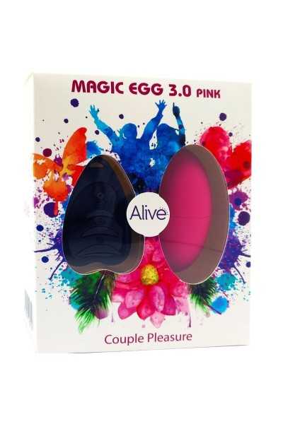 Uovo vibrante telecomandato Magic Egg 3.0 rosa