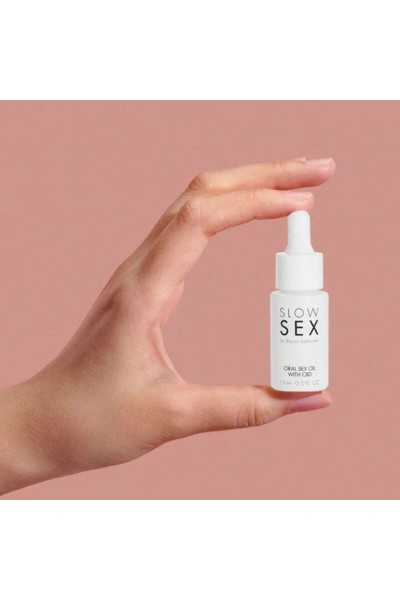 Olio per sesso orale con CBD 15 ml Flow Sex