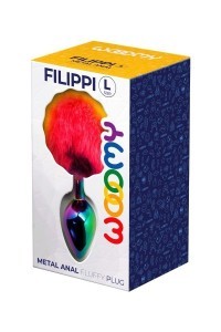 Plug anale Filippi Rainbow L