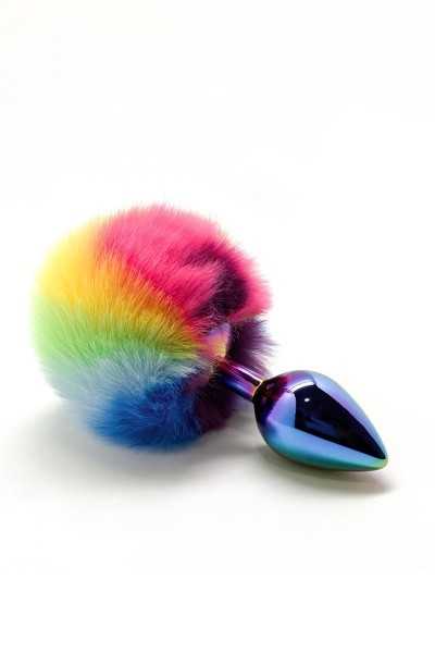 Plug anale in metallo Filippi Rainbow M