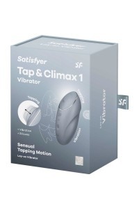 Stimolatore clitorideo Tap & Climax 1 grigio