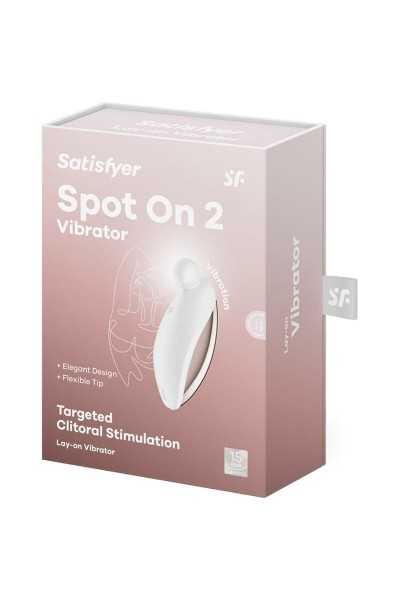 Stimolatore clitorideo Lay-On Spot On 2 bianco