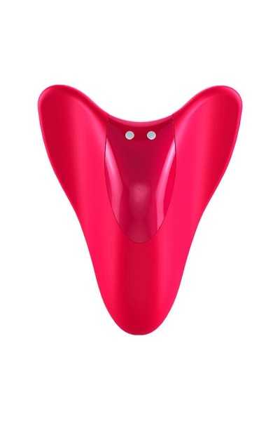 Vibratore ditale High Fly rosso - Satisfyer