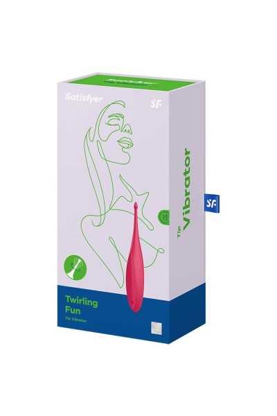 Stimolatore Clitorideo Twirling Fun Rosso - Satisfyer