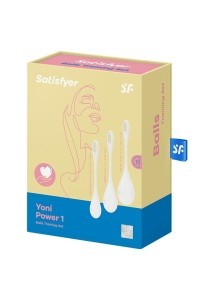 Set palline vaginali Yoni Power 1 bianco - Satisfyer