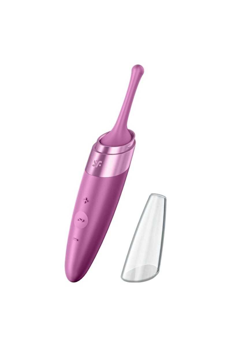 SATISFYER TWIRLING DELIGHT ESTIMULADOR CLITORIS MORADO