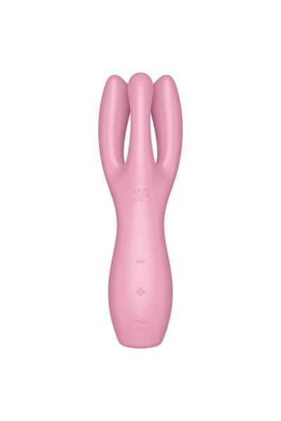 Stimolatore Vaginale Threesome 3 rosa