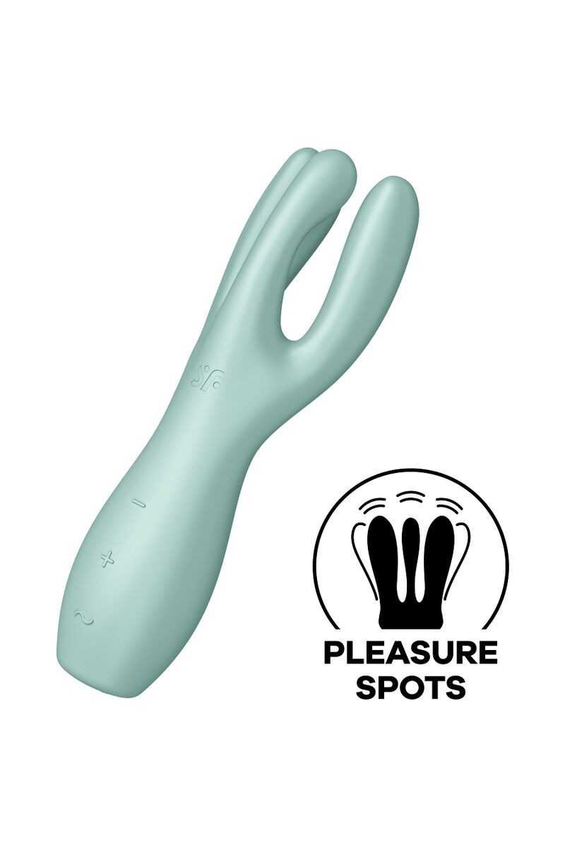 Stimolatore vaginale Threesome 3 verde