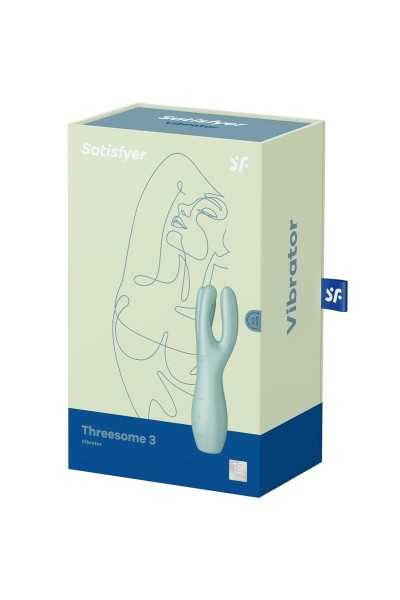 Stimolatore vaginale Threesome 3 verde