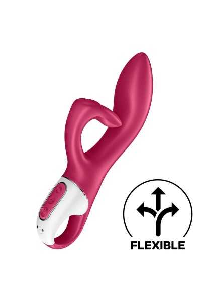 Vibratore rabbit Embrace Me rosso