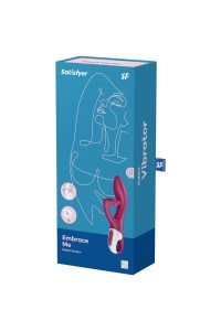 Vibratore rabbit Embrace Me rosso