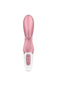 Vibratore rabbit con app Hug Me rosa