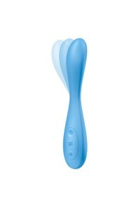 Vibratore punto G con app G Spot Flex 4+ azzurro