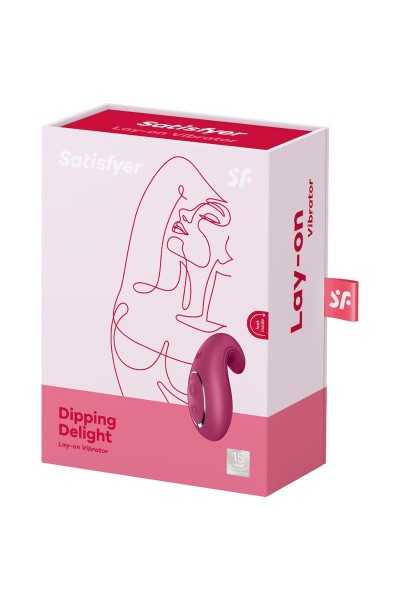 Stimolatore clitorideo Dipping Delight rosso